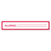 Medical Labels for Allergy Warnings, 175/Roll