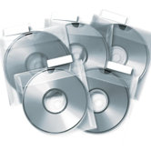 CD Saver Protective Sleeves, 25 per Pack, Clear