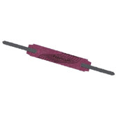 Self-Adhesive Fastener, 2-3/4" C-C Prongs, 1-1/2" Capacity, 100 per Box