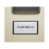 Magnetic Label Holder,2-1/2"x4-3/8",Inserts 2"x4",10/PK