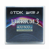 0.5" Ultrium Lto-3 Cartridge, 2200Ft, 400Gb Native/800Gb Compressed Capacity