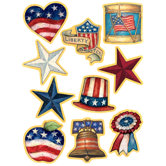 Sw Patriotic Accents 30pk 3 Designs