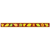Fall Straight Border Trim