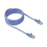 Cat 5E Snagless Ethernet Cable, 7 Feet, Blue