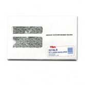 Double Window Tax Form Envelope for W-2 Laser Forms, 50/Pack