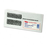 Double Window Tax Form Envelope for 1099 Interest Forms, 24/Pack