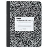 Composition Book W/Hard Cover, Wide Rule, 100 Sheets/Pad