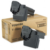 T1600 Toner Cartridge, 2 Cartridges, Black