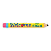 Welcome Pencil Banner, 10" Long, Multicolor