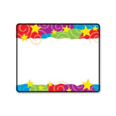 Stars and Swirls Name Tags