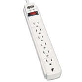 Surge Suppressor, 6 Outlets, 4ft Cord, 750 Joules