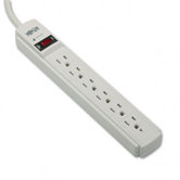 Protect It! Series Surge Suppressor Strip, 6 Outlets, 6ft Cord