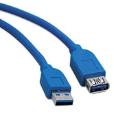 Usb 3.0 Extension Cable, A/A, 6 Ft