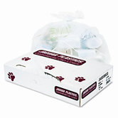 Industrial Drum Liners, Rolls, 1.8mil, 38 x 63, Clear, 1 Roll of 75/ctn