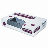 Industrial Strength Low-Density Commercial Can Liners,33 gal,1.3mil,Gray,100/ctn