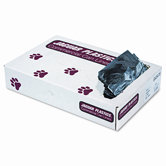 Industrial Strength Low-Density Commercial Can Liners,56 gal,1.3mil,Gray,100/ctn