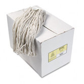 Premium Cut-End Wet Mop Heads, Cotton, 24-Oz., 12/Carton