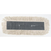 Cut-End Dust Mop Head in White