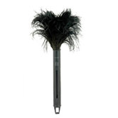 Retractable Feather Duster in Black and Gray
