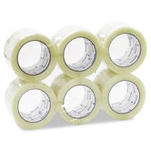 United Facility Supply Clear Packaging Tape, 24/Carton