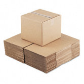 Corrugated Kraft Fixed-Depth Shipping Carton, 25/Bundle