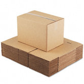 Corrugated Kraft Fixed-Depth Shipping Carton, 25/Bundle