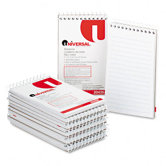 Wirebound Memo Books, 12 50-Sheet Pads/Pack