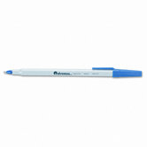 Economy Ballpoint Stick Oil-Based Pen, 12/Pack
