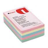 Self-Stick Notes, 5 100-Sheet Pads/Pack
