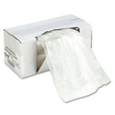 High-Density Shredder Bags, 100 Bags/Carton