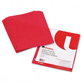 Slash-Cut Pockets For Three-Ring Binders, 10/Pack