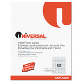 Inkjet Printer Labels, 2000/Pack