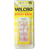 Velcro Tape Round 5/8 Inch White