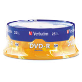 Spindle Dvd-R Discs, 4.7Gb, 16X, Spindle, 25/Pack