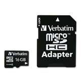 Microsdhc Card with Adapter, 16Gb