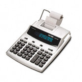 1225-3A Antimicrobial Desk Calculator, 12-Digit Fluorescent, Two-Color Printing