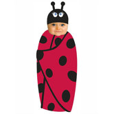 Snuggle Bug Swaddle and Cap Set