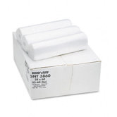 Good 'N Tuff High Density Waste Can Liners, 55-60 Gal, 12 Mic, 38 X 58, 200/Carton