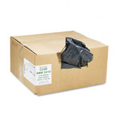 ReClaim Can Liners, 7-10 Gallon, .65mil, 24 x 23, Black, 500/Carton