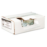 Recloseable Zipper Seal Sandwich Bags, 1.15mil, 6.5 x 5.875, Clear, 500/carton
