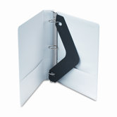 Basic D-Ring Vinyl View Binder, 1" Capacity