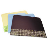 Decorative Folders, Letter, 6/Pack