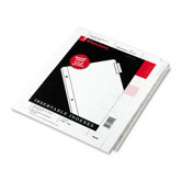Oversized Reinforced Insertable Index, 8-Tab, 9-1/4 X 11