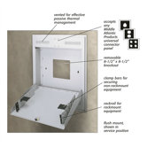 20" D Tilt Out Wall Rack (Flush Mount)