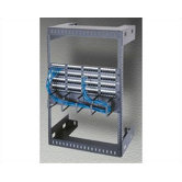 Wall Mount Open Frame Rack, 12" D