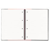 Pink & Black Professional Wirebound Notebook, 8-3/4" X 11-5/8"