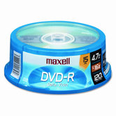 Spindle Dvd-R Discs, 4.7Gb, 16X, 15/Pack
