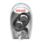 Stereo Ear Clips, 3.5mm Plug, 4' Rubber Cord, Black