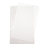 Kleer-File Organization Folders, .014 Vinyl, 14"x8-1/2", Clear