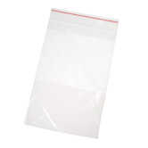 Handi-Loc Poly Bags, 5"x8", Reclosable, 100/BX, Clear